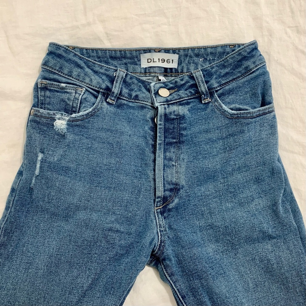 DL1961 Jeans Boyfriend Blue Denim Size 25